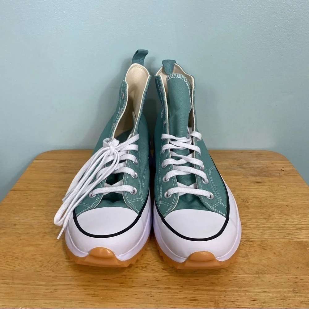 Converse 172726C Green Jade Run Star Hike Platform Unisex Sneakers‎